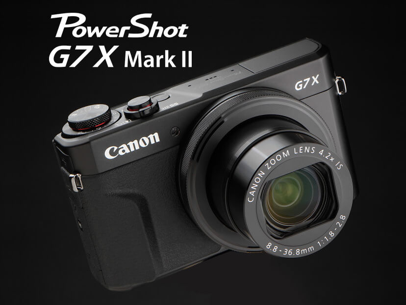 PowerShot G7 X Mark2】ボケも表現できるキヤノン高価格コンデジ 